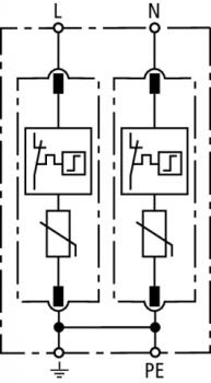 Dehn + Söhne DG M TN 275 Überspannungsableiter Typ 2 DEHNguard M für einphasige TN-Systeme