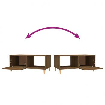 Couchtisch Braun Eichen-Optik 89,5x50x40 cm Holzwerkstoff