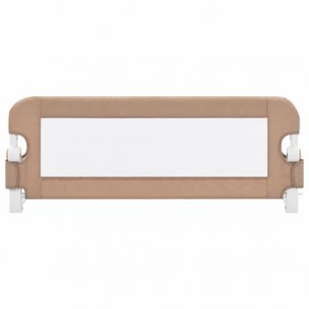 Kleinkind-Bettschutzgitter Taupe 102x42 cm Polyester