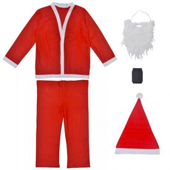 Weihnachtskostüm Weihnachtsmann Kostüm Set