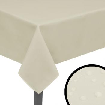 ARDEBO.de - Tischdecken 5 Stk Creme 170x130 cm