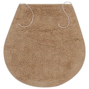 Badematten-Set 3-tlg. Stoff Beige