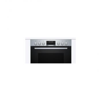 Bosch HND679LS66  EEK: A Einbauherd-Set mit Induktionskochfeld (HEB578BS1+NXX675CB5E), 60cm breit, Flex Induction, Kindersicherung, 71L, Pyrolyse, edelstahl