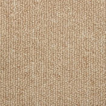 Teppich-Treppenstufen 15 Stk. 65x21x4 cm Taupe