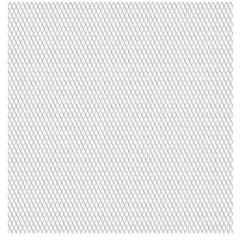 ARDEBO.de - Gittermatte Streckmetall Edelstahl 100x85 cm 30x17x2,5mm