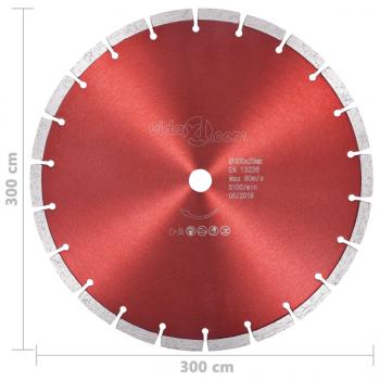 Diamant-Trennscheibe Stahl 300 mm