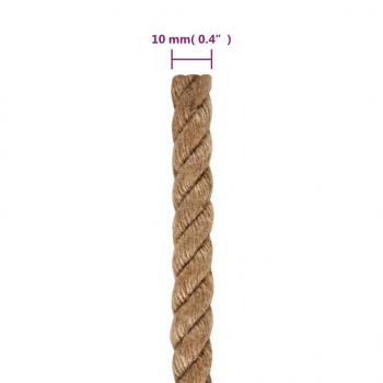 Seil 100 % Jute 10 mm 250 m