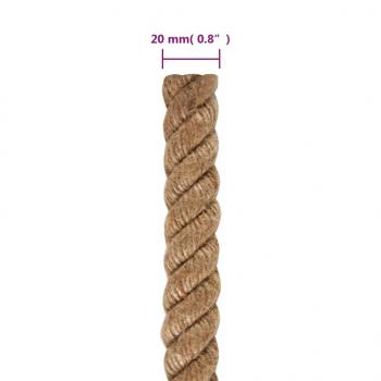 Seil 100% Jute 20 mm 100 m