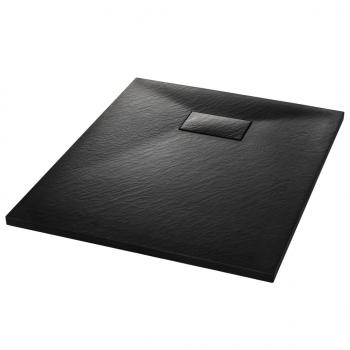 Duschwanne SMC Schwarz 90×70 cm