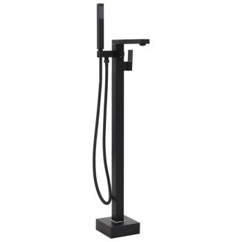 ARDEBO.de - Freistehende Badewannenarmatur Schwarz Edelstahl 90 cm 