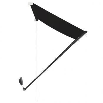 Einziehbare Markise mit LED 300×150 cm Anthrazit 