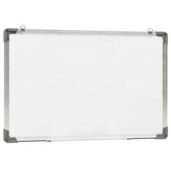 Magnetisches Whiteboard Weiß 60 x 40 cm Stahl