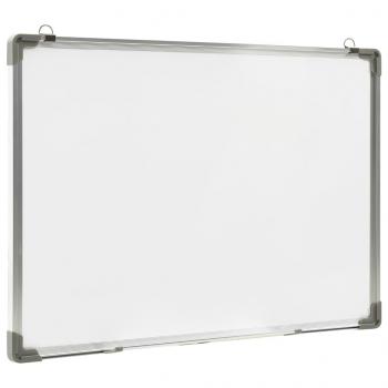 Magnetisches Whiteboard Weiß 70 x 50 cm Stahl