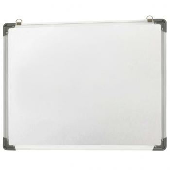 Magnetisches Whiteboard Weiß 70 x 50 cm Stahl