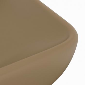 Luxus-Waschbecken Rechteckig Matt Creme 71x38 cm Keramik