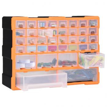 Multi-Schubladen-Organizer mit 38 Schubladen 52x16x37,5 cm