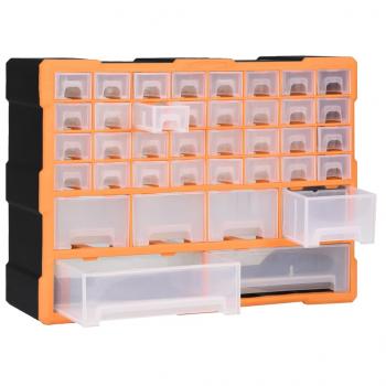 Multi-Schubladen-Organizer mit 38 Schubladen 52x16x37,5 cm