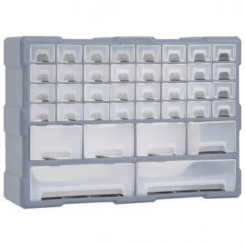 ARDEBO.de - Multi-Schubladen-Organizer mit 40 Schubladen 52x16x37,5 cm 