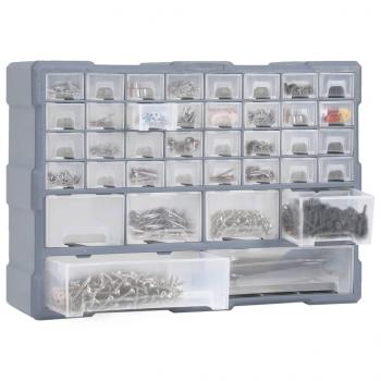 Multi-Schubladen-Organizer mit 40 Schubladen 52x16x37,5 cm 