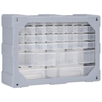 Multi-Schubladen-Organizer mit 40 Schubladen 52x16x37,5 cm 