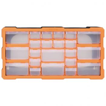 Multi-Schubladen-Organizer mit 22 Schubladen 49x16x25,5 cm 