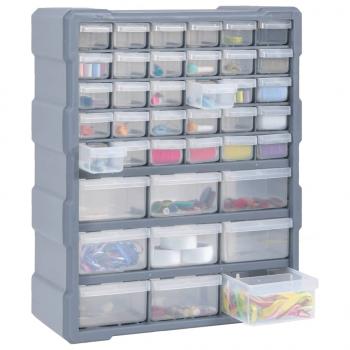 Multi-Schubladen-Organizer mit 39 Schubladen 38x16x47 cm 