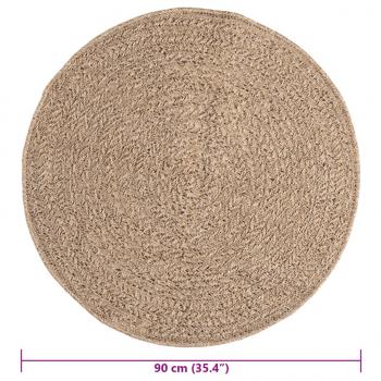 Teppich 90 cm Jute-Optik Innen und Außen