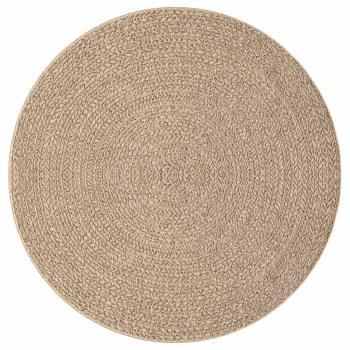 Teppich 160 cm Jute-Optik Innen und Außen