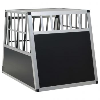 Hundetransportbox mit Einzeltür 65 x 91 x 69,5 cm