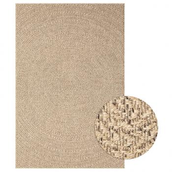 Teppich ZIZUR 120x170 cm Jute-Optik Indoor und Outdoor