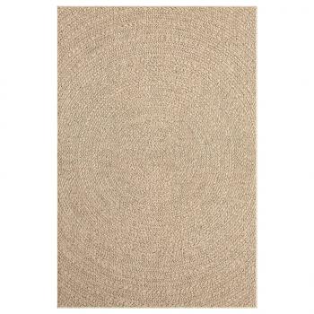 Teppich ZIZUR 120x170 cm Jute-Optik Indoor und Outdoor