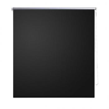 Verdunkelungsrollo Rollo 120 x 230 cm schwarz