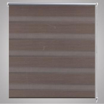 Doppelrollo 60 x 120 cm braun