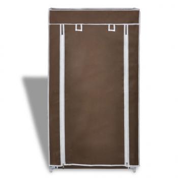 Schuhschrank Schuhregal Schuhablage 5 Schicht 58 x 28 x 106 cm Braun