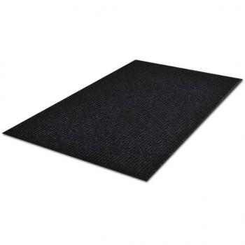 Fußmatte PVC Schwarz 90x150 cm 