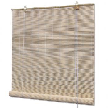 ARDEBO.de - Bambusrollo Natur 120x220 cm