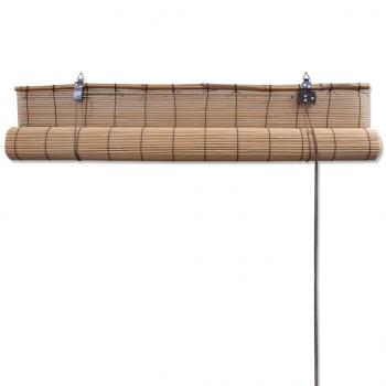 Bambusrollo Braun 80x160 cm