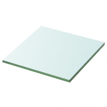 ARDEBO.de - Regalboden Glas Transparent 30x30 cm