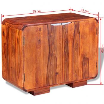 Sideboard Massivholz Palisander 75x35x60 cm