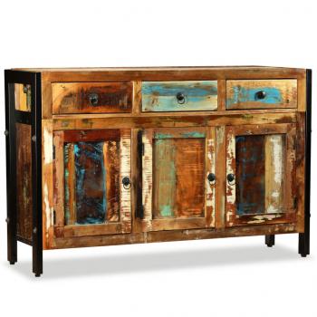 Sideboard Altholz Massiv 120x35x76 cm