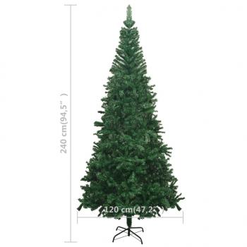 Künstlicher Weihnachtsbaum L 240 cm Grün