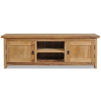 TV-Schrank Massivholz Teak 120x30x40 cm