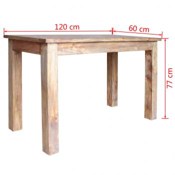 Esstisch Altholz Massiv 120x60x77 cm