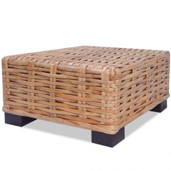 Sofagarnitur 18-tlg. Natürliches Rattan