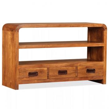 ARDEBO.de - TV-Schrank Massivholz Akazie 90x30x55 cm