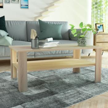 ARDEBO.de - Couchtisch Holzwerkstoff 100x59x42 cm Eiche