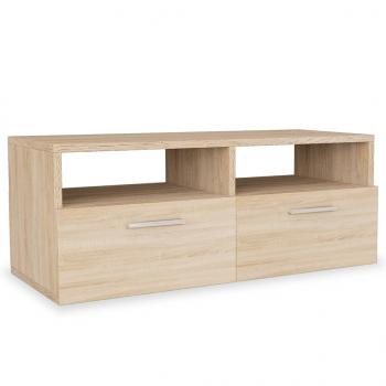 TV-Schrank Holzwerkstoff 95x35x36 cm Eiche