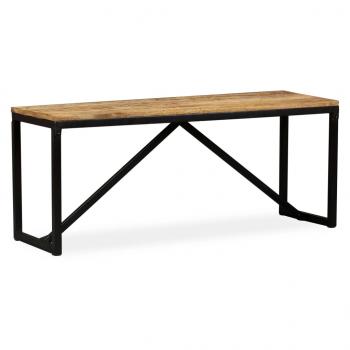 Sitzbank Massiv-Mangoholz 110 x 35 x 45 cm