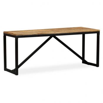 Sitzbank Massiv-Mangoholz 110 x 35 x 45 cm