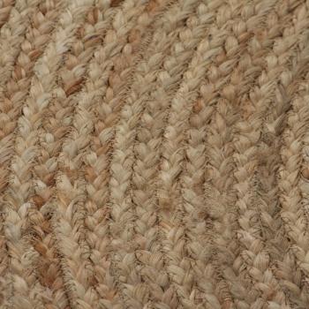 Teppich Jute Geflochten 150 cm Rund